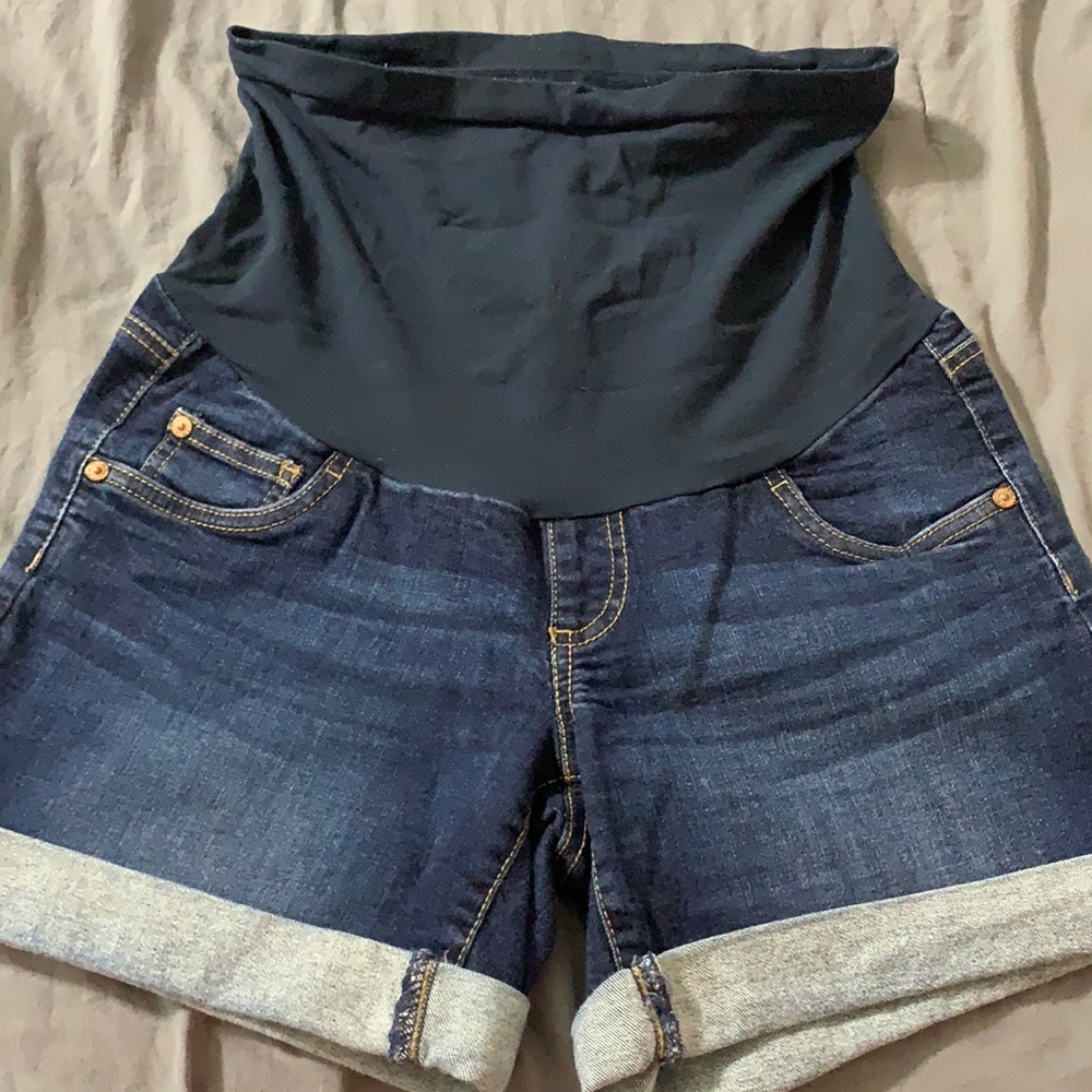 Maternity Jean shorts